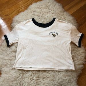 NWOT AMERICAN EAGLE CASUAL CROP TOP